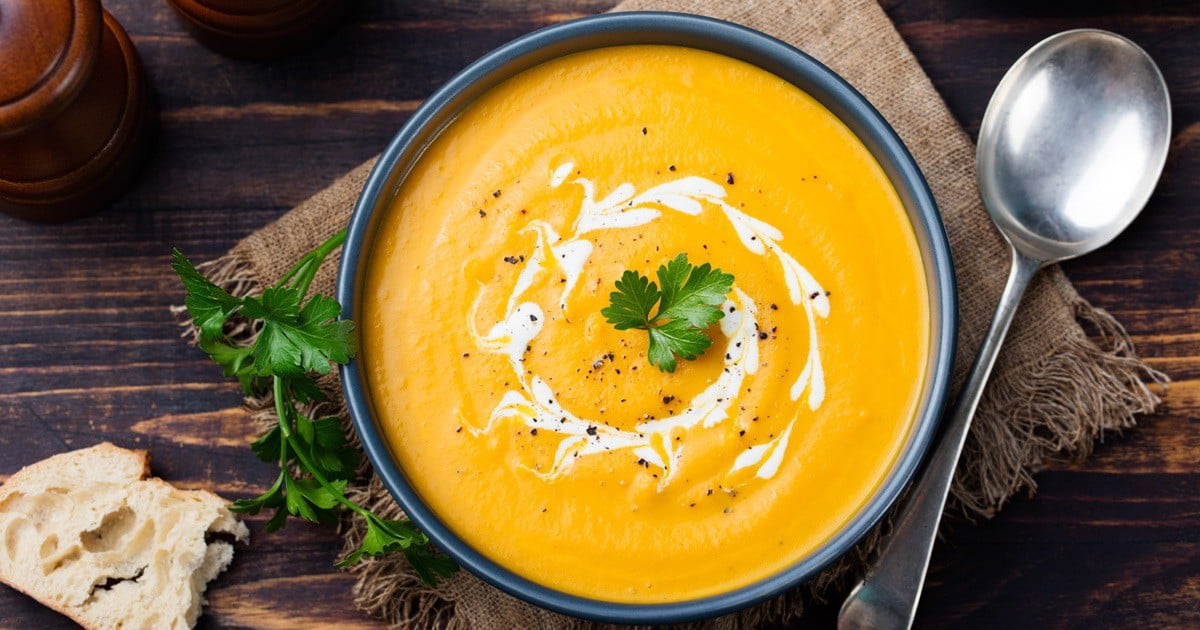 sopa deliciosa e outras receitas de Outono